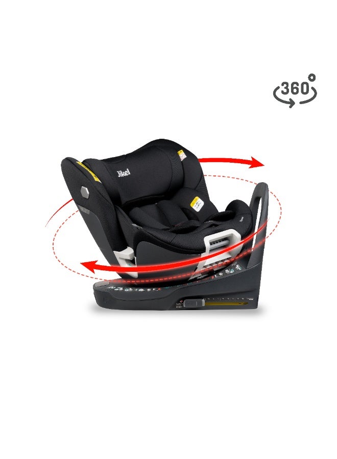 جيكل مقعد سيارة فينوس 360 I-Size Isofix مع تهوية - رمادي - Image 5