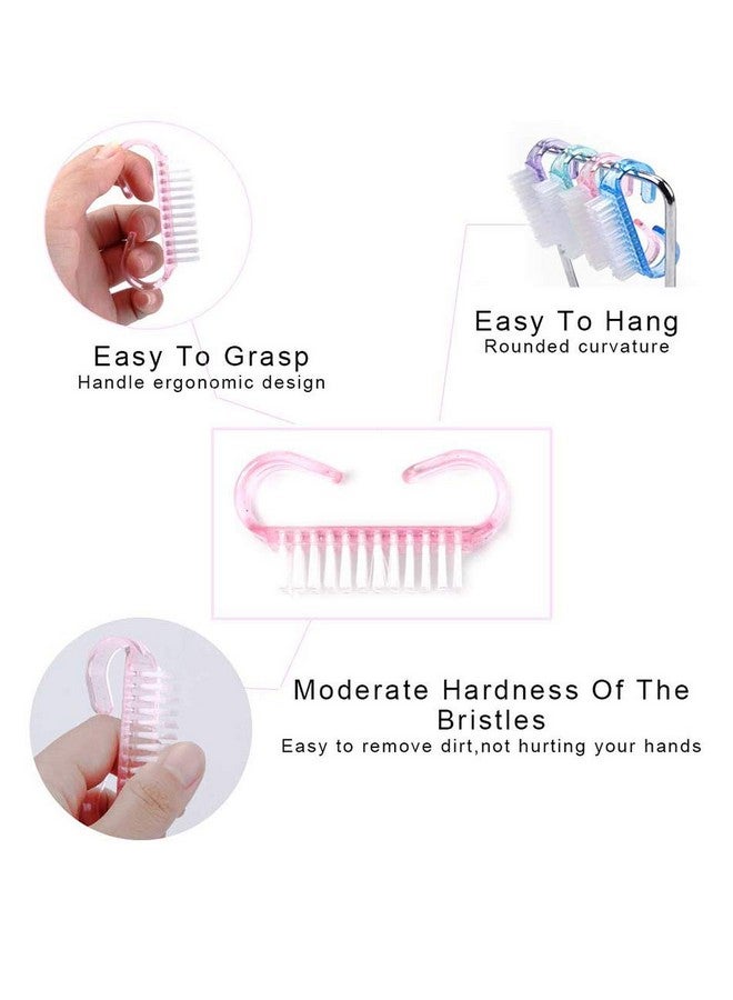 Benbeno 20PCS Handle Grip Nail Brush, Christmas Thanksgiving Gifts for Women Girls - Image 2
