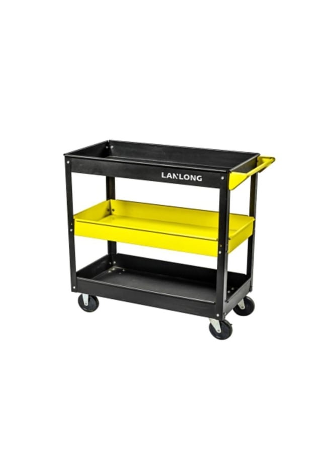 تروللى عدة 3 رف محمل لانلونج خدمة شاقة