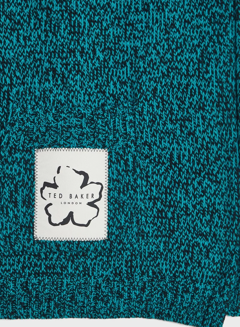 Ted Baker Pocket Detail Knitted Scarf