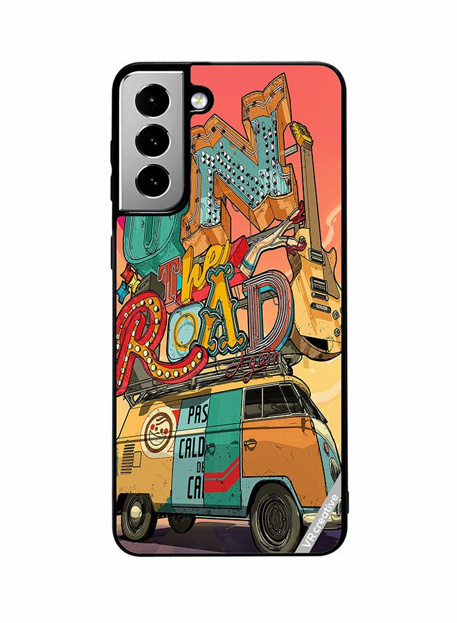 VR CREATIVE Protective Case Cover For Samsung Galaxy S21 FE 5G Davi Augusto On Behance Design Multicolour - Image 1