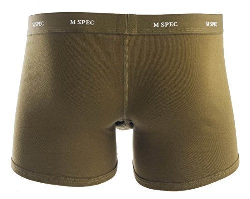 MSPEC Lowrise Boxer Briefs 3D-Crotch Breathable/Comfortable MS-10 Ivy Green XL - Image 3
