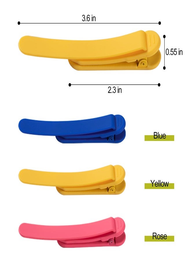 GPYG 3Pcs Automatically Stay in Place Bookmark, Bookmarks for Women, Men, Book Lovers, Page Markers for Students Teachers Reading, No Hassle to Turn The Page, Silicone Book Mark Clip - Image 3