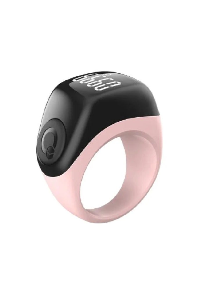 iQIBLA Smart Tasbih Ring, Islamic Prayer Counter, Prayer Time Reminder, OLED Display, IPX67 Waterproof and Interchangeable for Size 18-20-22 - Image 1