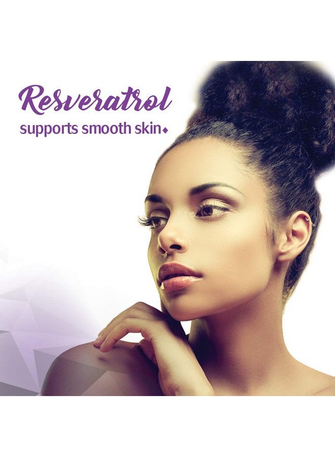 Bluebonnet Nutrition Beautiful Ally Resveratrol 250 mg, Protect Skin Integrity*, Non-GMO, Vegan, Gluten-Free, Soy-Free, Dairy-Free, 30 Vegetable Capsules, 30 Servings - Image 5