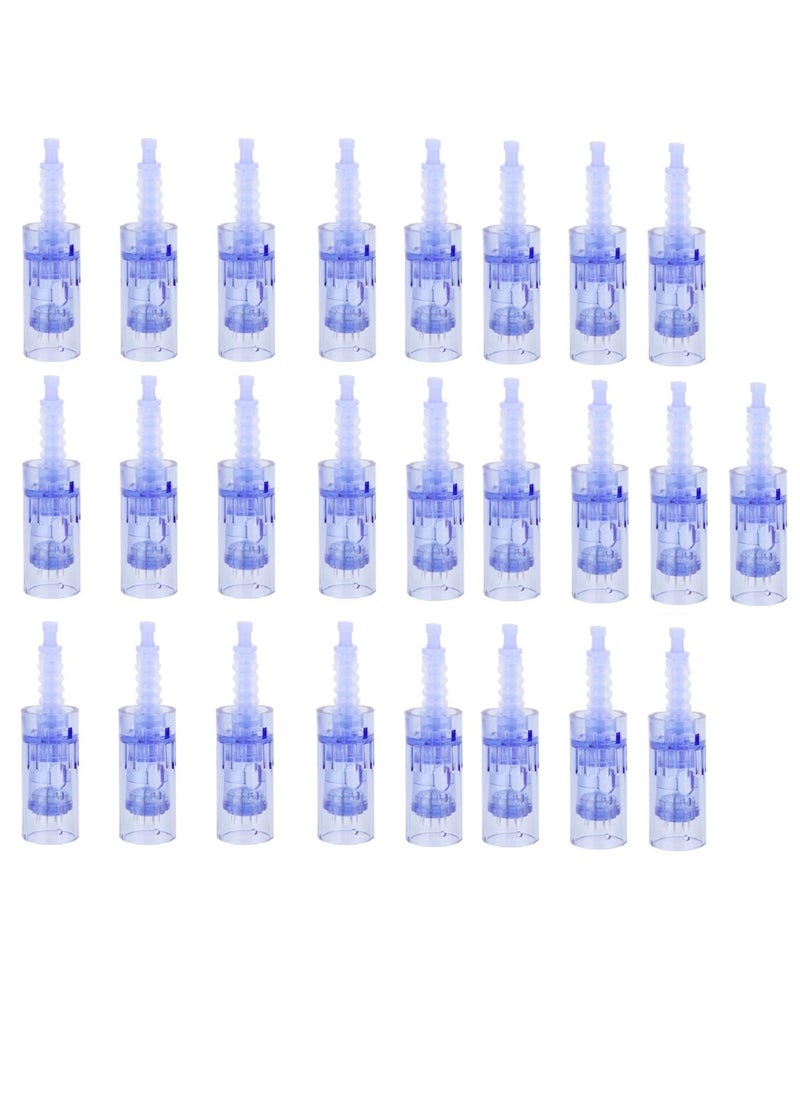 hydra 25pcs 12Pin Needle Cartridges Bayonet Slot for Dr.pen Pen A6  - Image 1