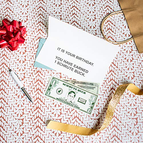 Chillkat Schrute Buck Birthday Card with Sticker, The Office TV Show (1) - Image 4