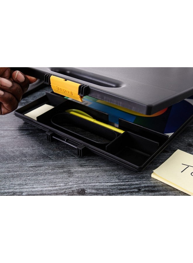 Dexas Clipcase Storage Clipboard with Handle, Black - Image 5