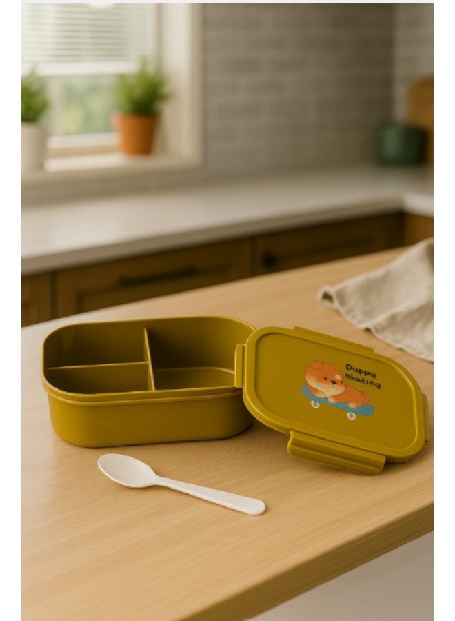 AREEN Lunch Box – Perfectly Sized for Meals, Leak-Proof, Dishwasher Safe, and BPA-Free - Image 1
