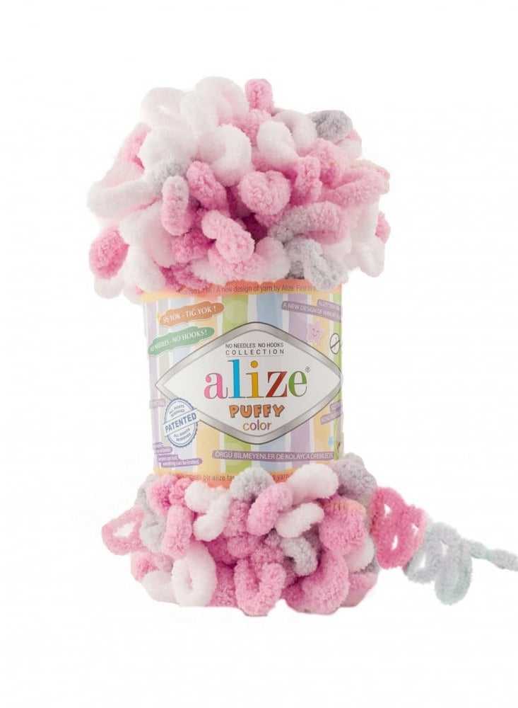 ALIZE Eliza Bovey Wool Yarn 5pcs 6370 - Image 2