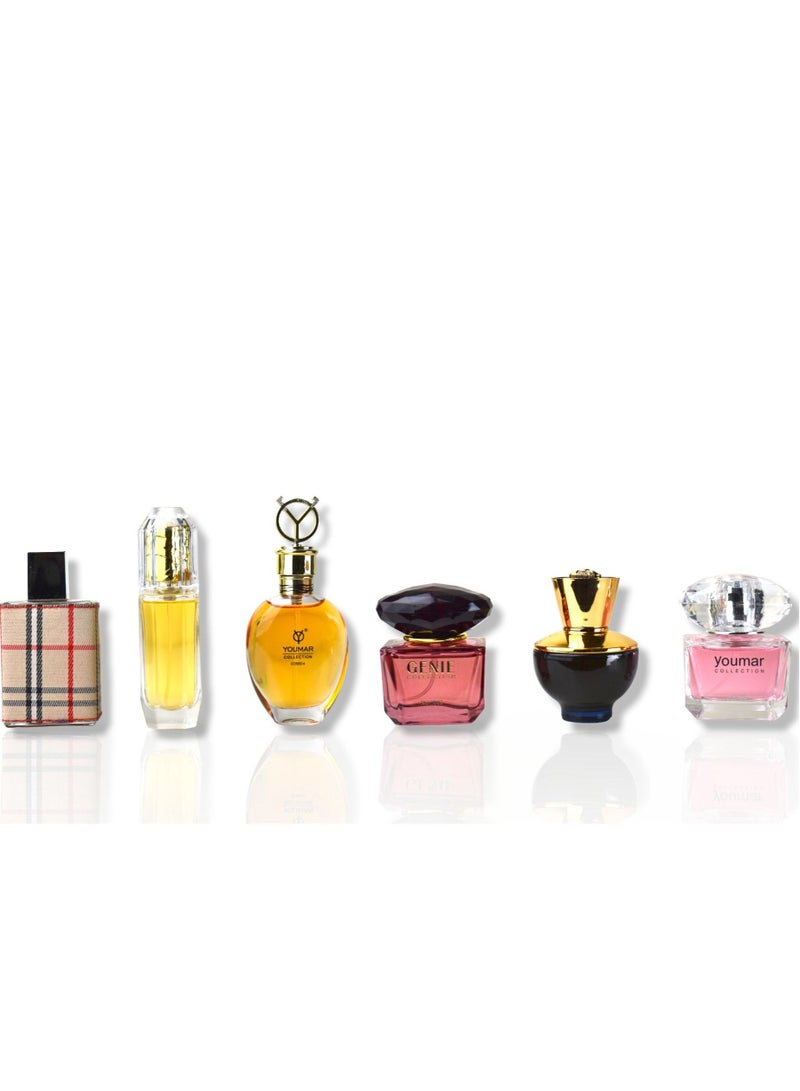 Classic Premium Classic Perfume Set for Women 25ml (6 Pieces)
