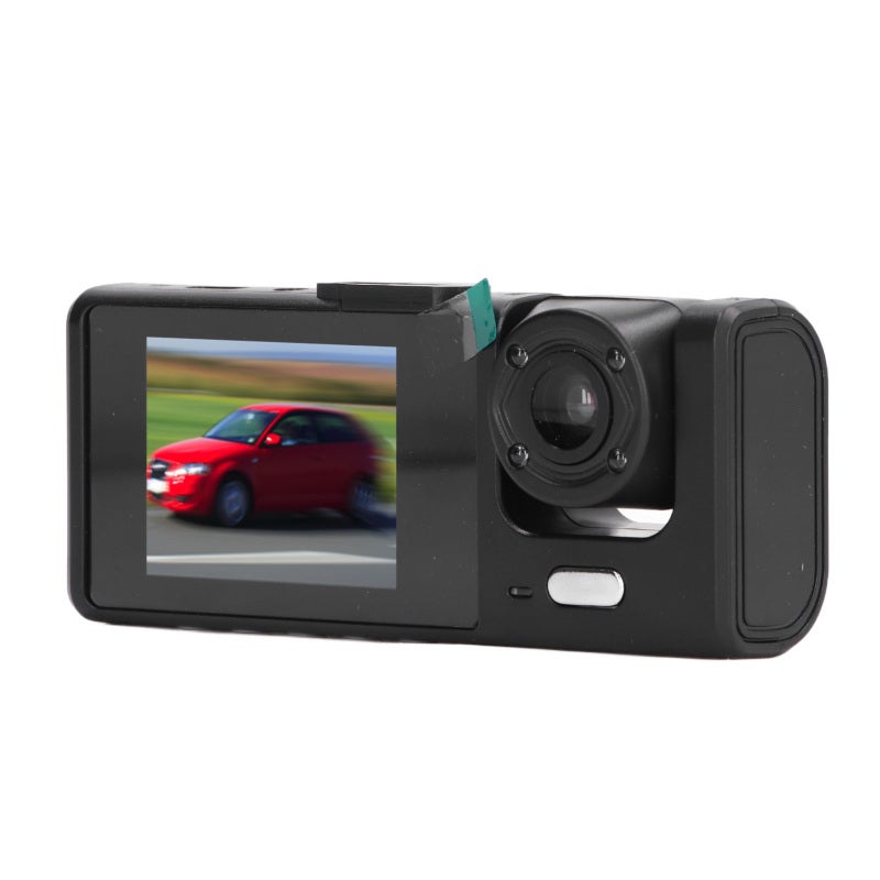 Dashboard Camera 3 Lens 2.0 Inch IPS Display - High Definition Video Recording Car Traffic Recorder for Daily Driving and Parking Monitoring - Image 3