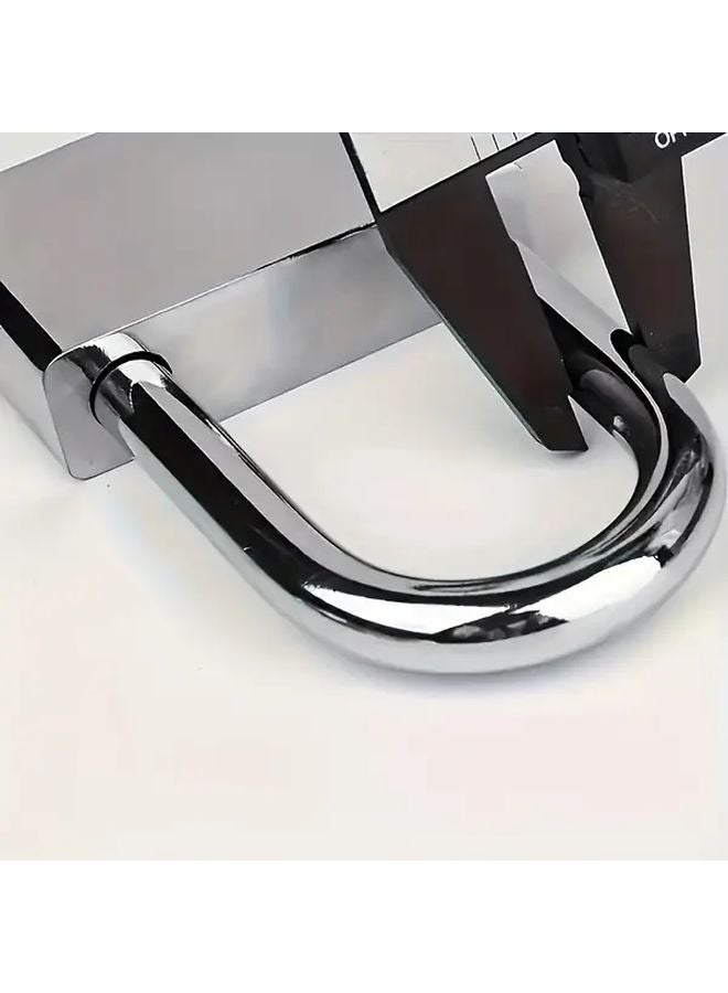 Heavy Duty Stainless Steel Padlock Silvery Color With Keys For Dormitory Warehouse - Image 5