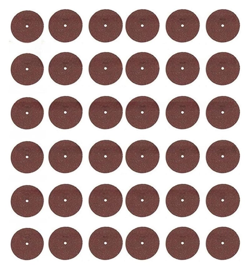 GUYU 36Pcs 24mm Resin Grinding Wheel Cutting Discs For Rotary Tool Electric Grinder Size A - Image 1