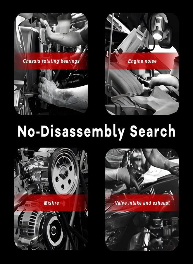 DXNQ Automotive Engine Stethoscope, Automotive Mechanics Stethoscope Kit Hearing Tool with Extended Probe, Engine Diagnostic Tool for Cars Trucks Motorcycles, Car Accessories (1 PCS) - Image 5