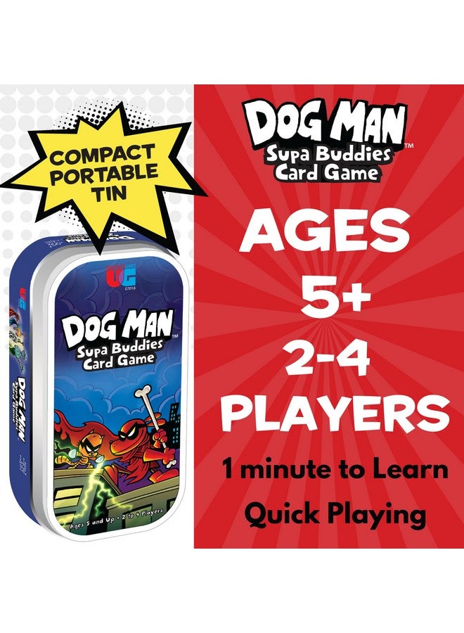 University Games, Dog Man Supa Buddies Card Game, Based on The Dog Man Books Series, for 2 to 4 Players Ages 5 and Up - Image 5