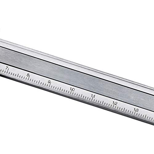 LYFJXX LYFJXX Dial Calipers 15 cm, 0.02 mm Accuracy Stainless Steel Vernier Caliper Imperial Caliper Shockproof Metric Measuring Tool  - Image 5