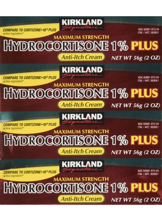 Kirkland Signature Maximum Strength Hydrocortisone Cream 1% with Aloe, 2-ounce (pack of 4) - pzsku/ZC0CCC4B782904F57F4C9Z/45/_/1728156540/56eb60f6-aa07-4d1a-8e30-dd61f3fa9fcd