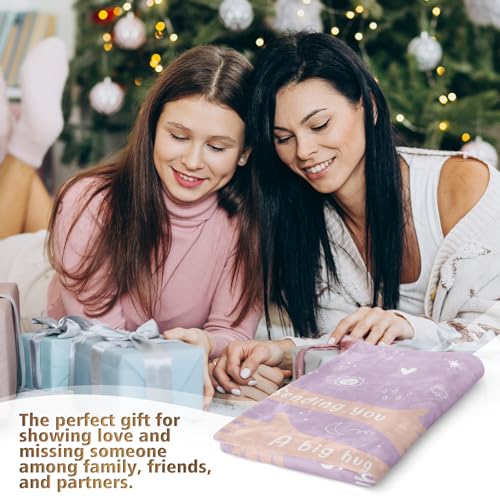 Afterprints Get Well Soon Gifts for Women Men HugHealing Blanket Thinking of YouCancer CareSympathyAfter Surgery Gifts for Friends Sister Coworkers Soft Throw Blankets 50 x 60 - Image 3