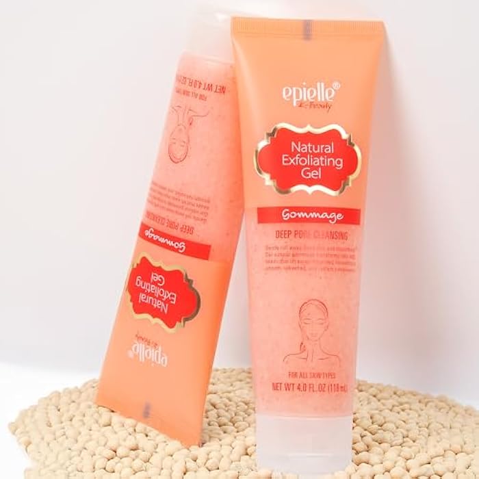 Epielle Gommage Peeling Gel | Gentle Exfoliating Face Scrub for Clear and Radiant Skin | Skin Brightener + Dead Skin Remover | 4.0 fl.Oz (118ml) | 2 pack | Exfoliator - Image 5