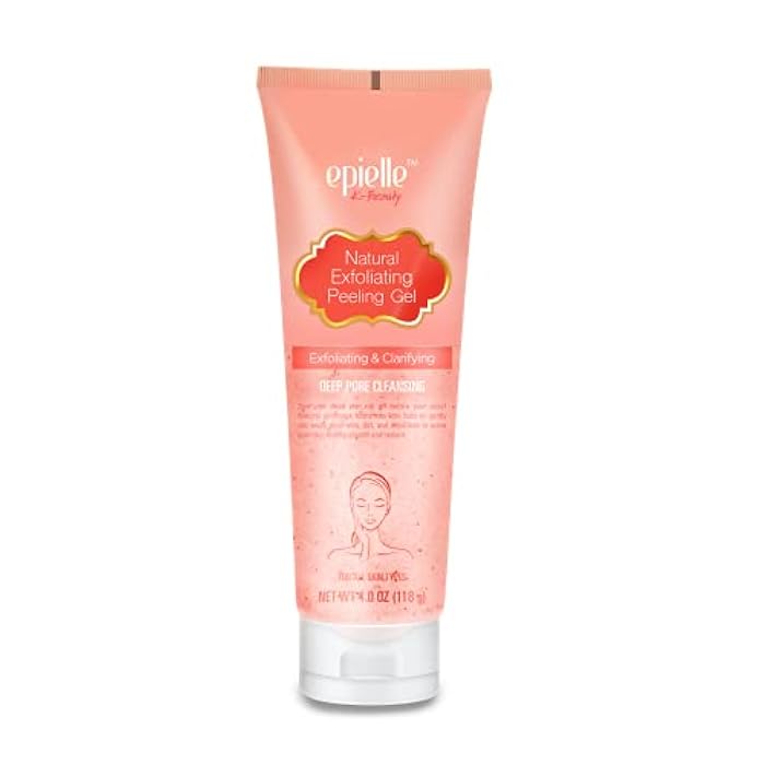 Epielle Gommage Peeling Gel | Gentle Exfoliating Face Scrub for Clear and Radiant Skin | Skin Brightener + Dead Skin Remover | 4.0 fl.Oz (118ml) | 2 pack | Exfoliator - Image 2