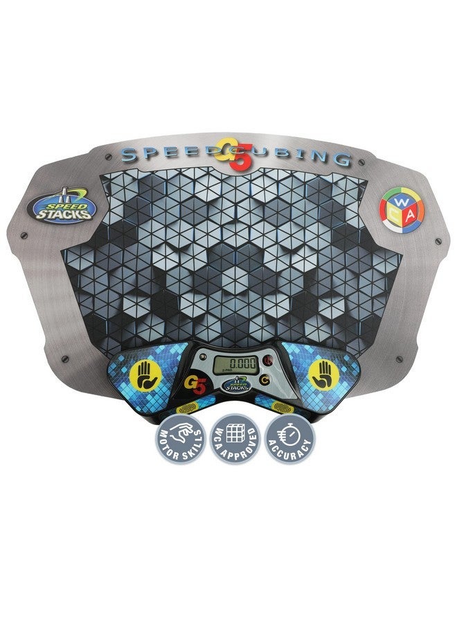 SPEED STACKS | Cubing Pack (G5 Timer And Mat) | Accuracy To .001 Seconds | Designed For Competitive Cubing | Endorsed By The World Cubing Association - Image 1