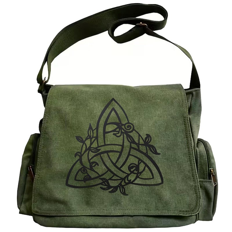 CHICGLOW Personalized Pattern Messenger Bag Cute Canvas Crossbody Bags Women/Men Shoulder Handbags Hobo Purses with Pockets - Image 1