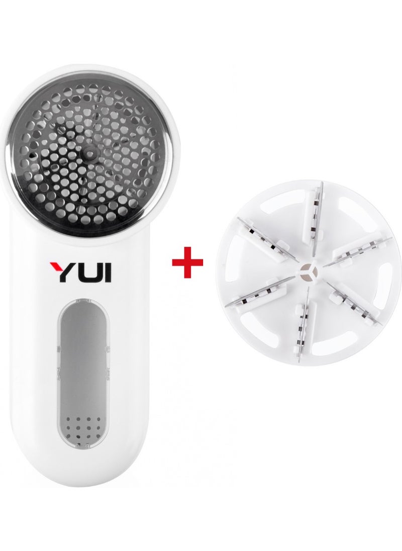 YUI - Cx1 Rechargeable (Type C) Feather and Lint Collecting Cleaning Machine + 1 Spare Blade as a Gift - Image 1