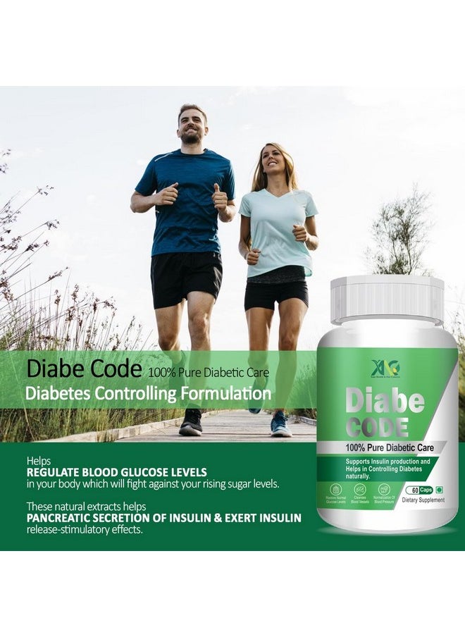ANC - Anc Diabecode 750Mg (60 Capsules) Support Endocrine Health & Diabetes Control Insulin Resistance | Supports Healthy Energy | Normalize Blood Sugar (Diabecode) - Image 1