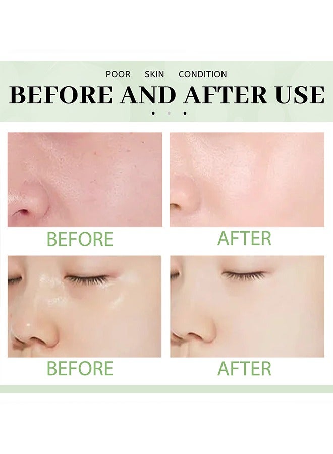 EELHOE Green Tea Mask Stick, Blackhead Remover Face Mask Clay Mask Purifying Oil Control Clean Solid Mask Moisturizing Acne Deep Pore Cleansing - Image 2