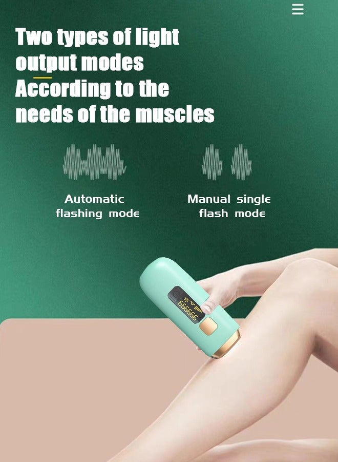 Freezing point painless hair removal instrument, more in-depth, more effective, more uniform removal of melanin, painless care of the skin, delay growth, hair removal without dead ends five-step hair removal - Image 3