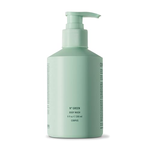 Corpus - NÂº Green Body Wash | Moisturizing Plant-Based Cleanser for Women & Men, Skincare-Grade Oils & Botanical Extracts | Sulfate-Free, No Synthetic Fragrance or Parabens (266 ml/ 9 fl oz) - Image 1