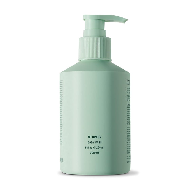 Corpus - NÂº Green Body Wash | Moisturizing Plant-Based Cleanser for Women & Men, Skincare-Grade Oils & Botanical Extracts | Sulfate-Free, No Synthetic Fragrance or Parabens (266 ml/ 9 fl oz) - Image 2