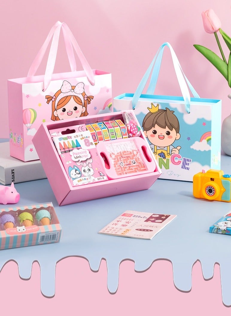 وضع قطع هدية للأطفال عيد الميلاد تقاسم هدية للأطفال الأميرة -الفتاة - Image 5