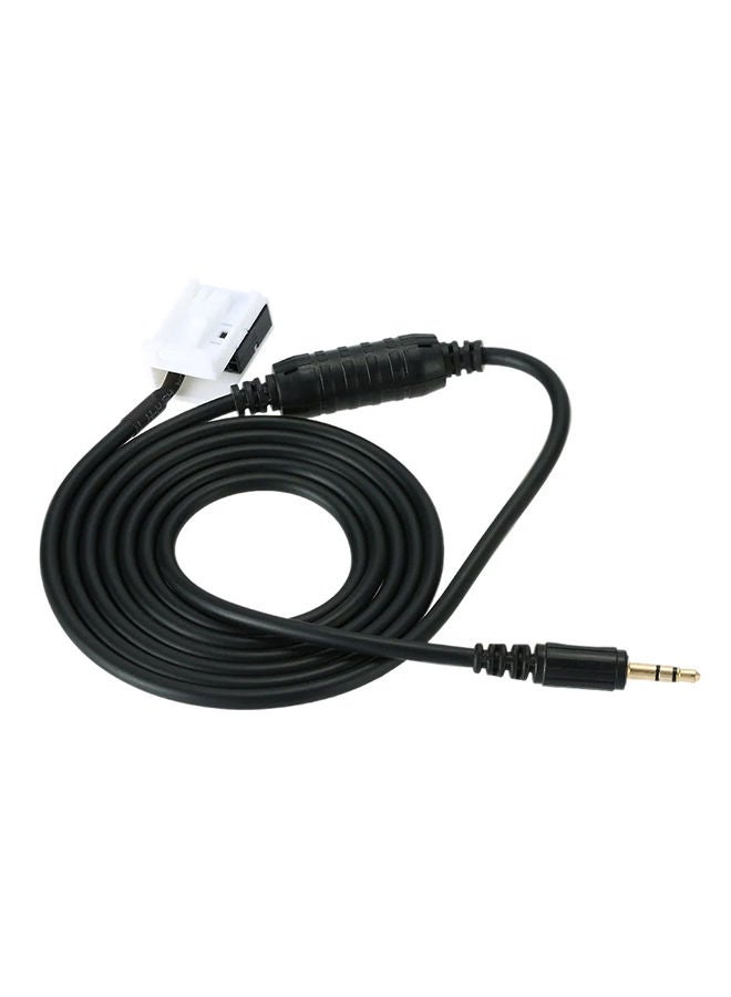 NIBEMINENT AUX Cable For BMW Cars Black/White - Image 4