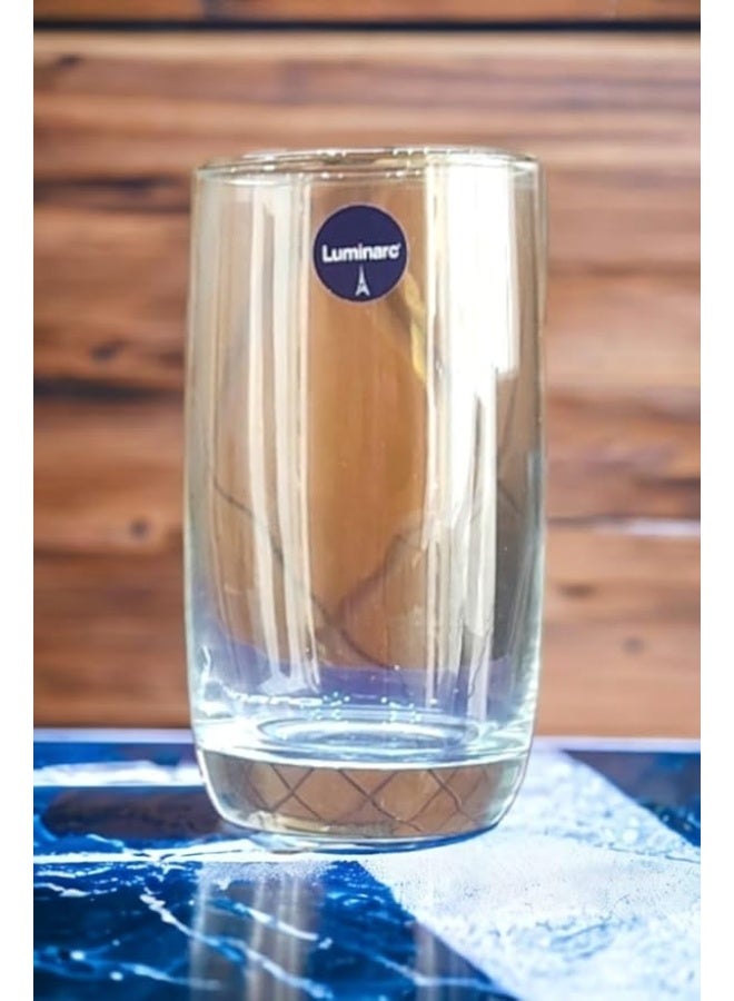 Luminarc Glass cups for serving drinks, juices, and water. High-quality glass material. Very convenient for your home and suitable for serving on the dining table. - Image 2