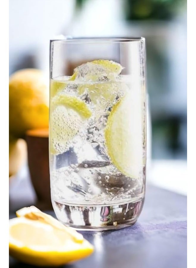 Luminarc Glass cups for serving drinks, juices, and water. High-quality glass material. Very convenient for your home and suitable for serving on the dining table. - Image 1