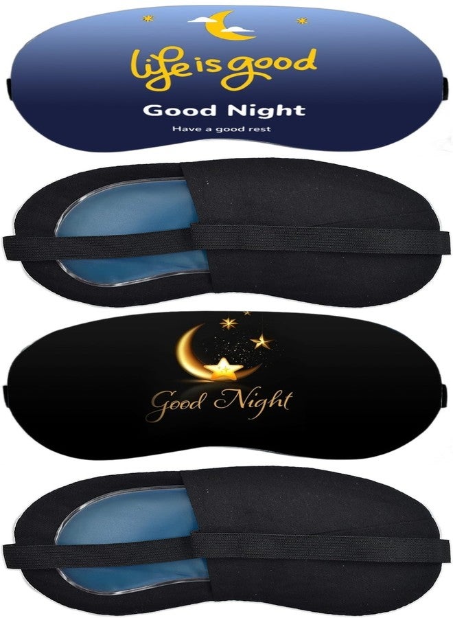 SONEEV MART Pack of 2 Gel Eye Masks | Reusable Cold Therapy for Puffy Eyes, Dark Circles & Headache Relief | Soothing Relaxation & Stress Relief Eye Mask - Image 1