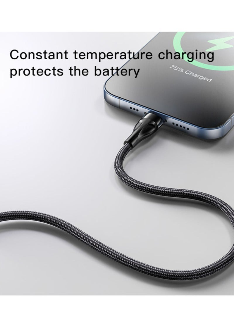 Yesido CA110 4 in 1 Charging Data Cable | Type-C to 2 TC + 2 IP Mobile Phone Charging Cable - Image 5