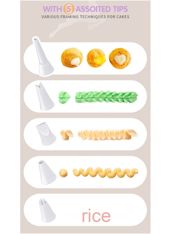 Anna - Multi-Functional Piping Baking Tool Set - Image 1