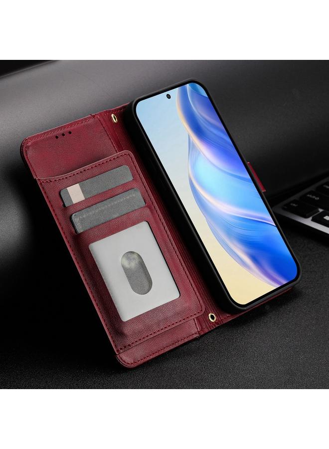 S-TOP Case For Nokia C01 Plus / C1 2nd Edition Multi-Card Slots Zipper Wallet Leather Phone Case - Image 2