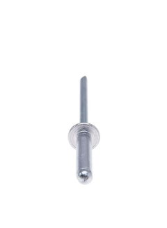 AQSON 3.2mm x 10mm Alloy Rivets, 100 Pack – Rivets for Metal, Blind Rivet, Dome Head Rivet, Aluminium Body and Steel Mandrel Pop Rivets for Tinplate, Metal Fastening, Leather – Push Rivets  - Image 3