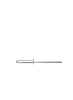AQSON 3.2mm x 10mm Alloy Rivets, 100 Pack – Rivets for Metal, Blind Rivet, Dome Head Rivet, Aluminium Body and Steel Mandrel Pop Rivets for Tinplate, Metal Fastening, Leather – Push Rivets  - Image 4