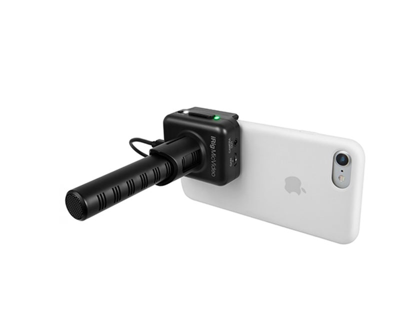 آي كي مالتيميديا IK Multimedia iRig Mic Video ميكروفون فيديو بندقية عالمي - Image 4