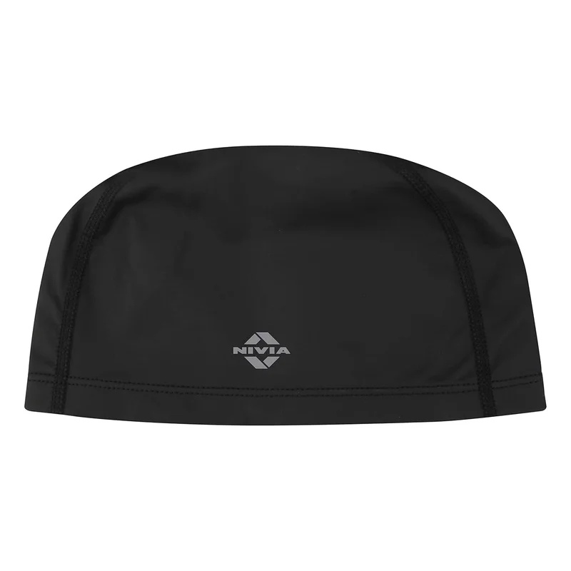 نيفيا Nivia Uniswim Swimming Cap - Black