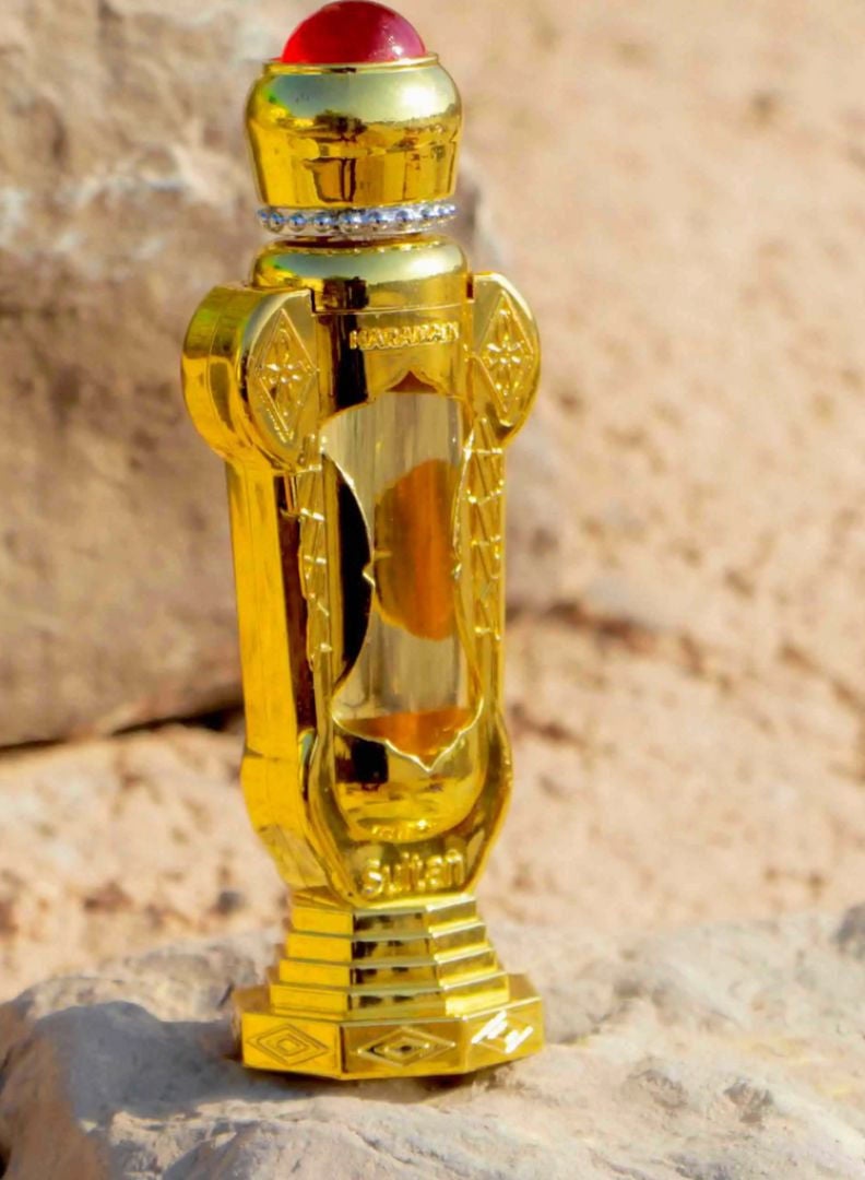 الحرمين عطر الحرمين سلطان زيت عطري 12 مل | عطر مركز خالٍ من الكحول للجنسين | رائحة تدوم طويلاً - Image 5