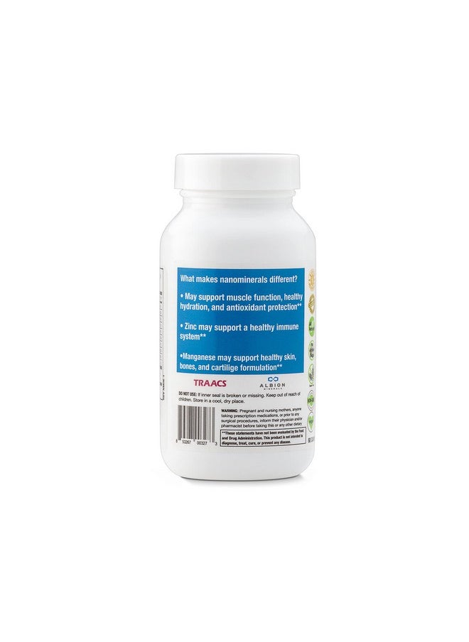 Biopharma Scientific - Nanominerals Complete Chelated Multimineral Capsules ; 30 Servings ; Calcium Iron Magnesium Zinc Potassium Manganese Chromium Copper - Image 1