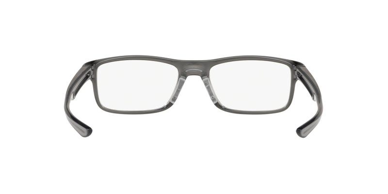 Oakley Men's Ox8081 Plank 2.0 Rectangular Prescription Eyewear Frames, Polished Grey Smoke/Demo Lens, 55 mm - Image 3