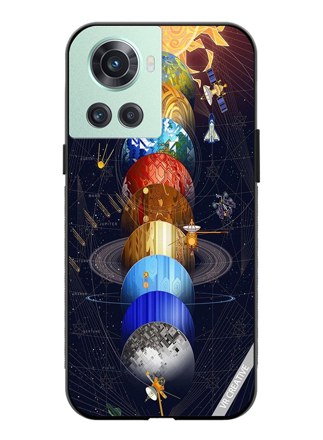 VR CREATIVE Protective Case Cover For OnePlus Ace Earth Design Multicolour - Image 1
