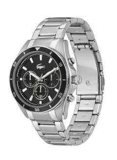 LACOSTE LACOSTE ROUND CHRONOGRAPH MEN'S BLACK CASE WATCH - 2011382  - Image 1